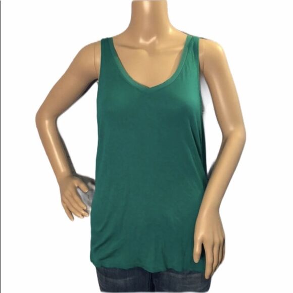 Merona Jewel Green Tank Top M - Picture 1 of 11